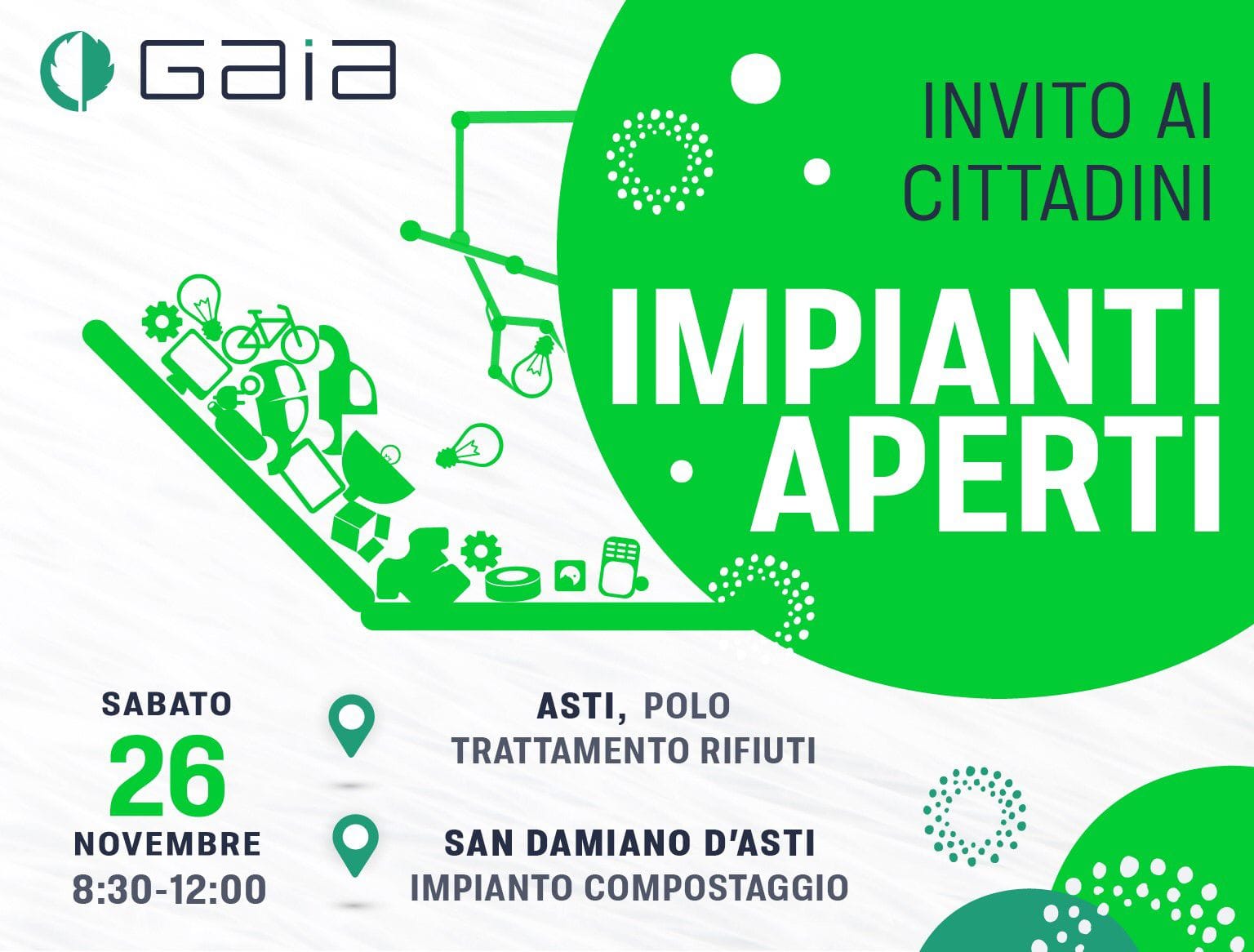 San Damiano d'Asti | "Impianti aperti"
