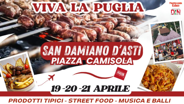 San Damiano d'Asti | “Viva la Puglia”