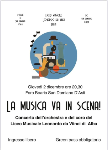 La musica va in scena