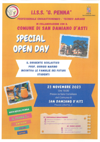 Special open day Istituto Penna
