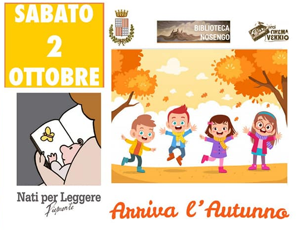 San Damiano d'Asti | "Arriva l'Autunno" - lettura ad alta voce per bambini da 0 a 6 anni