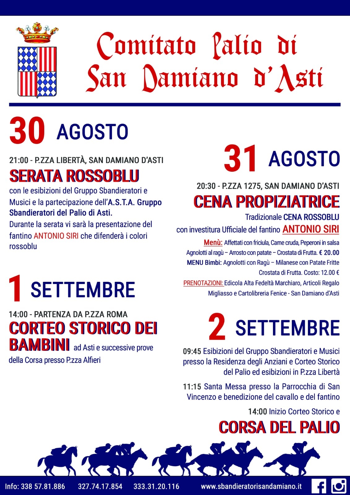 Eventi paliofili 