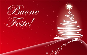Messaggio di auguri! Feste di fine anno 2018